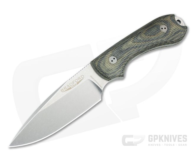 Bradford Guardian3 False Edge HH Magnacut 3D Camo Micarta - BK-3FE-109-MCHH