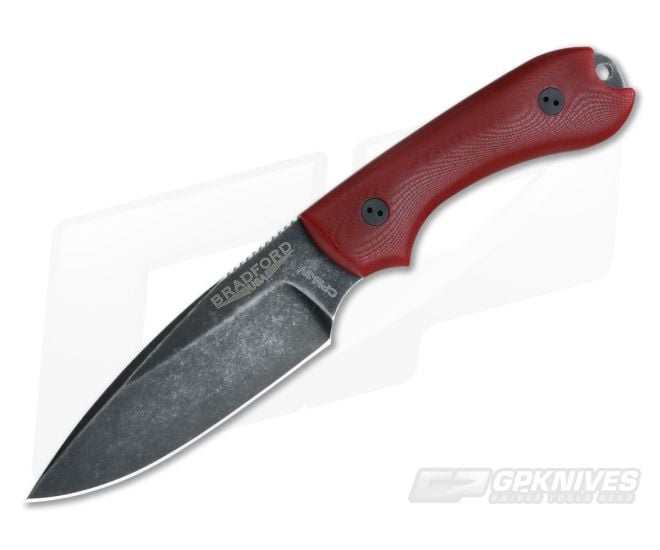 Bradford Knives Guardian3 3D Red False Edge Nimbus 3V - BK-3FE-112N-3V