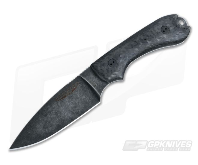 Bradford Knives Guardian3 3D Carbon Fiber Flat Ground Nimbus M390 - BK-3FH-114N
