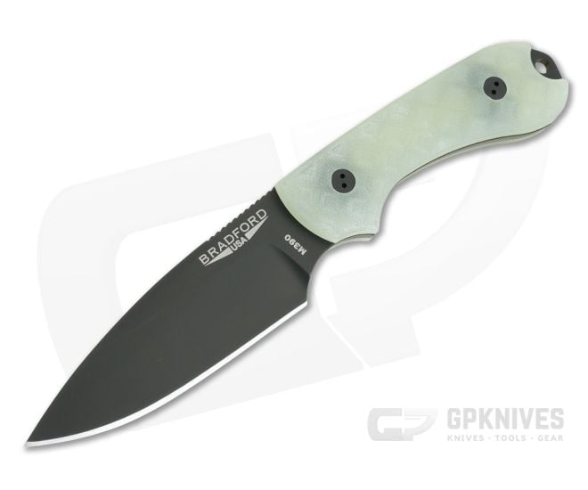 Bradford Guardian3 Sabre Ground DLC M390 Ghost G10 Fixed Blade - BK-3S-007B-M390