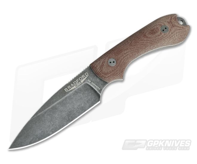 Bradford Guardian3 Nimbus Vanadis 4 Extra 3D Natural Micarta Sabre Ground - BK-3S-104N-V4E