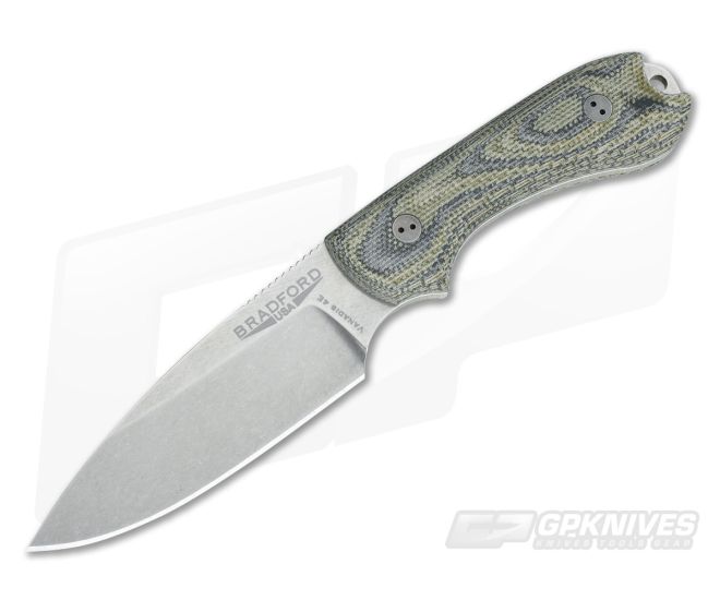 Bradford Guardian3 Stonewash Vanadis 4 Extra 3D Camo Micarta Sabre Ground - BK-3S-109-V4E