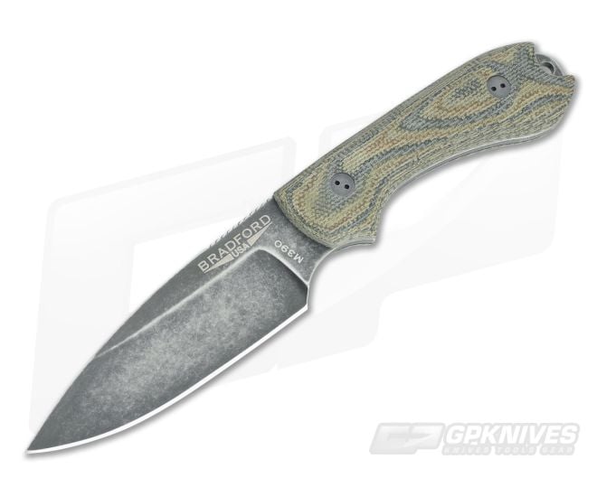 Bradford Guardian3 Camo Micarta Sabre Ground Nimbus M390 - BK-3S-109N