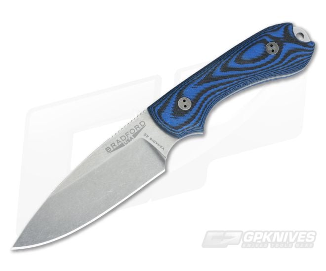 Bradford Guardian3 Stonewash Vanadis 4 Extra 3D Black/Blue G10 Sabre Ground - BK-3S-113-V4E