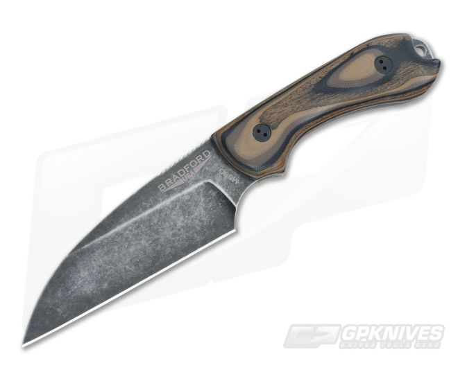 Bradford Knives Guardian3 Wharncliffe 3D G-Wood Nimbus M390 - BK-3W-015N