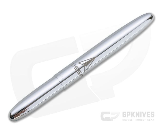 Fisher Space Pen Space Force Delta Insignia Chrome Bullet Space Pen 400-SFD - FSP-400-SFD
