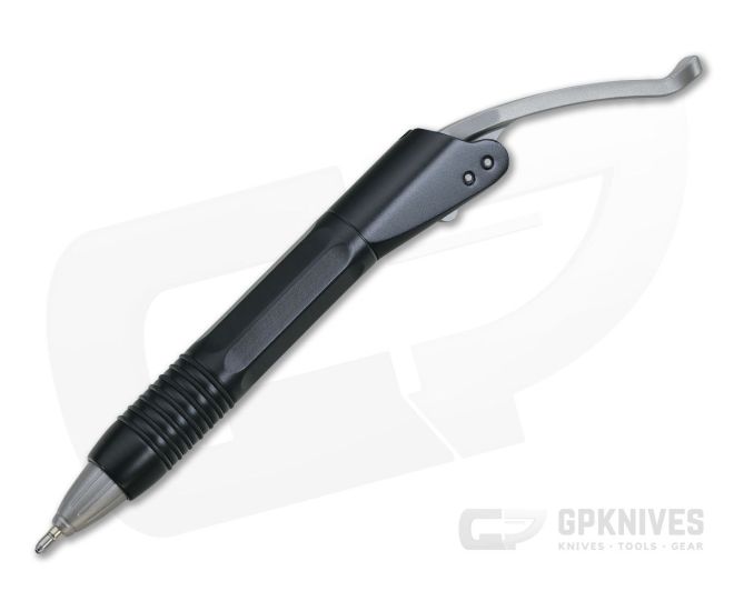 Microtech Siphon II Ink Pen Black Stainless Steel 401-SS-BK - MT-401-SS-BK