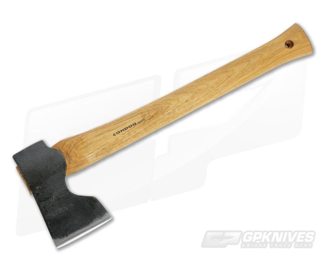 Condor Tool & Knife Woodworker Axe Hickory Handle CTK 4052-C15 - CTK-4052-C15