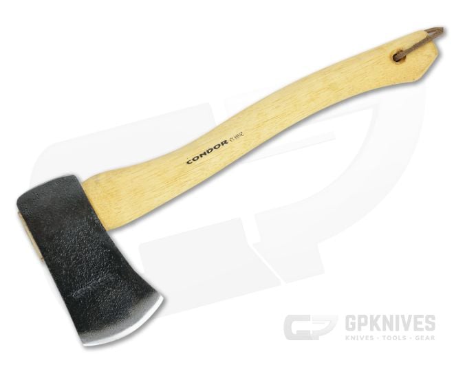 Condor Tool & Knife Camping Hatchet Hickory Handle CTK 4054-C1.25 - CTK-4054-C125