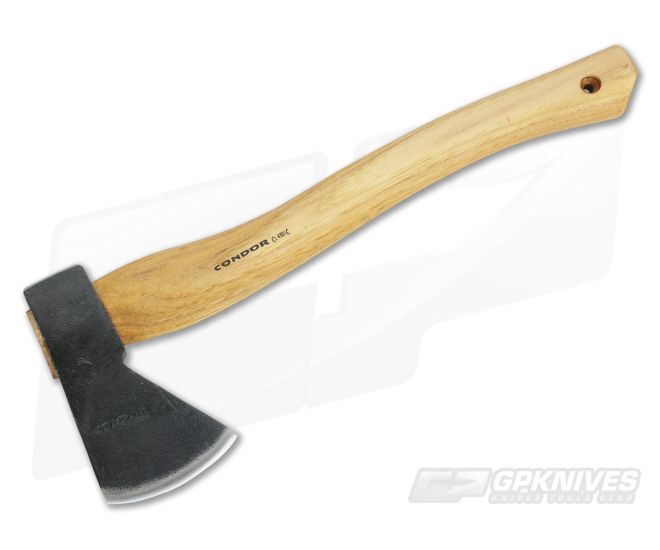 Condor Tool & Knife Greenland Pattern Hatchet Hickory Handle CTK 4070-C15 - CTK-4070-C15