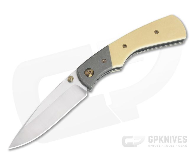 Steve Kelly Custom Lightspeed Folding Knife Westinghouse Micarta - CU-4145