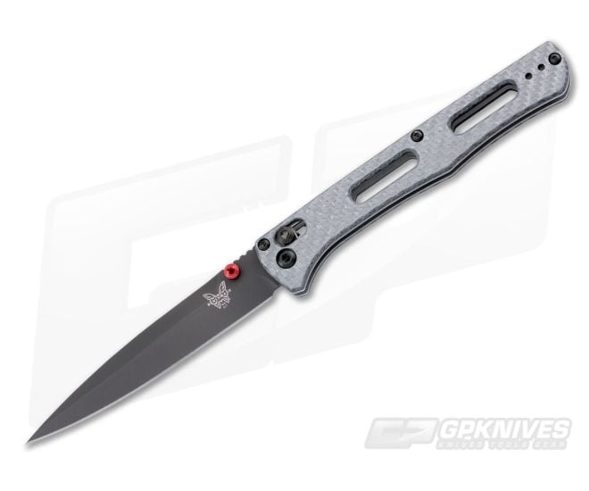 Benchmade 417GY-1901 Fact Silver Twill SHOT Show Limited AXIS Lock Folder - BM-417GY-1901