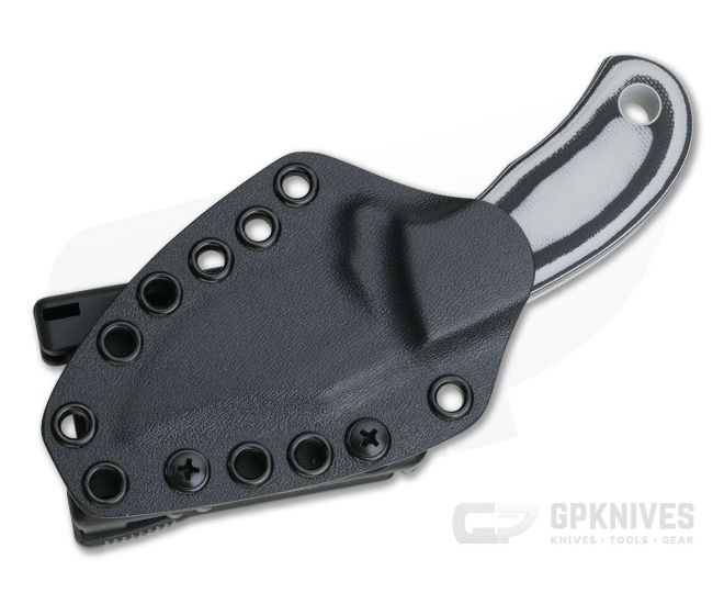 Tom Krein Custom 4213 Pocket Hunter Blasted Gray/Black G10 Satin