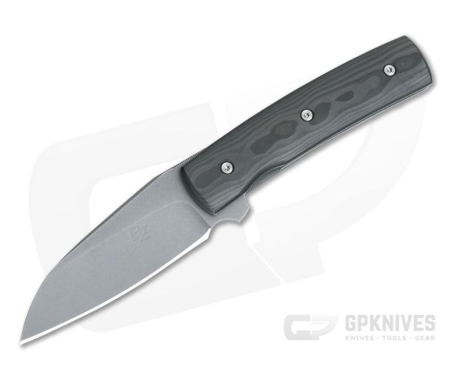 Brad Zinker Custom FR MSF LLF Stonewashed CPM 154 Camo FatCarbon Liner Lock Flipper 4296 - CU-4296