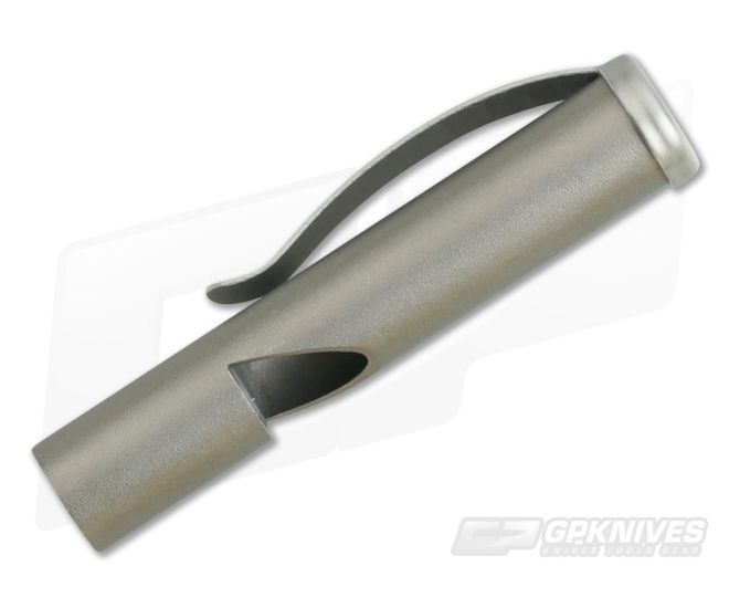 Vargo Titanium Emergency Whistle With Clip - VR-434