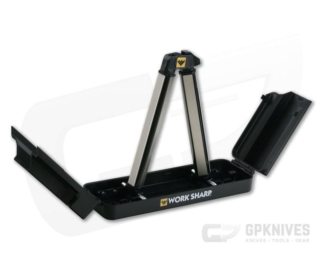 Work Sharp Ken Onion Angle Set Knife Sharpener with Tri-Abrasive WSBCHAGS - WS-BCHAGS