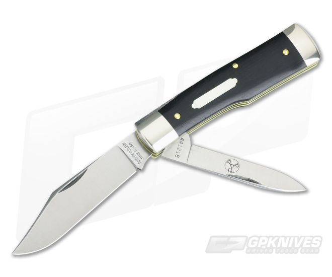 Tidioute Cutlery #44 PPP Buffalo Jack Gabon Ebony Wood - GEC-441218-GE