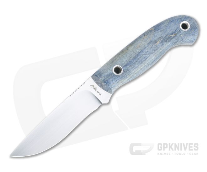 Mike Irie Model 110 Drop Point CPM-154 Stabilized Dyed Maple Fixed Blade 4426 - CU-4426