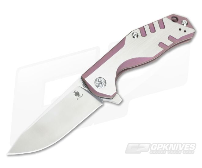 Kizer Cutlery Kesmec 2-Tone Titanium Flipper S35VN - KC-4461A2