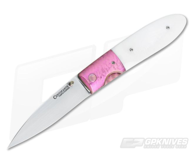 Frank Centofante Custom Pink Pearl Folder - CU-44