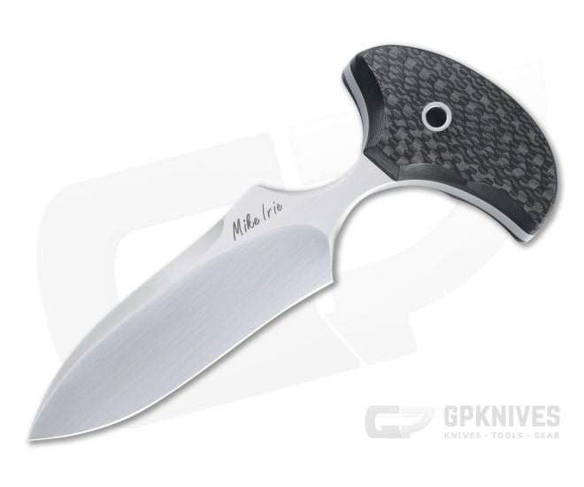 Mike Irie Custom Version 3 Push Dagger CPM-154 Carbon Fiber Fixed Blade 4608 - CU-4608