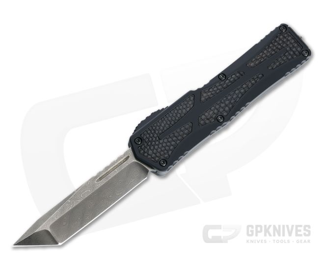 Heretic Colossus OTF Custom Vegas Forge Damascus Lizard Inlays - CU-4622