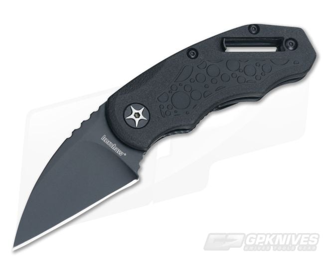 Kershaw Knives Decoy Black Wharncliffe Liner Lock 4700 - KS-4700
