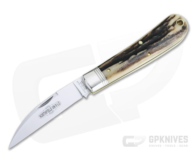 Northfield UN-X-LD #47 Viper Sambar Stag Slip Joint Knife 470120 - GEC-470120-SS-01