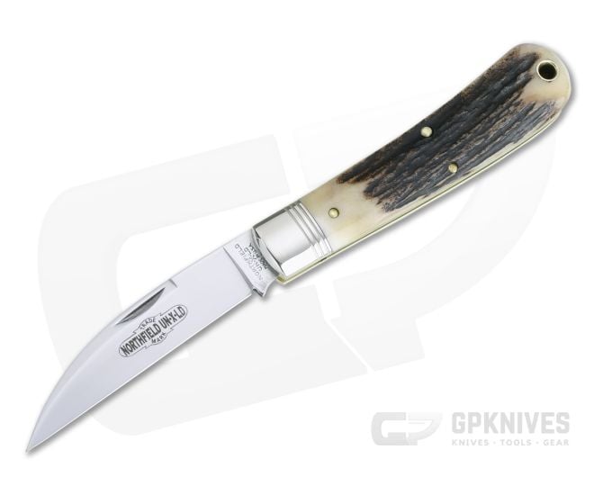 Northfield UN-X-LD #47 Viper Sambar Stag Slip Joint Knife 470120 - GEC-470120-SS-03