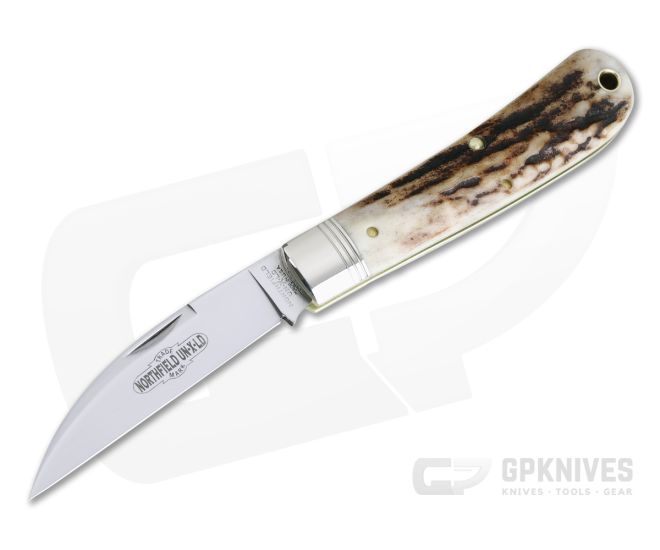 Northfield UN-X-LD #47 Viper Sambar Stag Slip Joint Knife 470120 - GEC-470120-SS-07