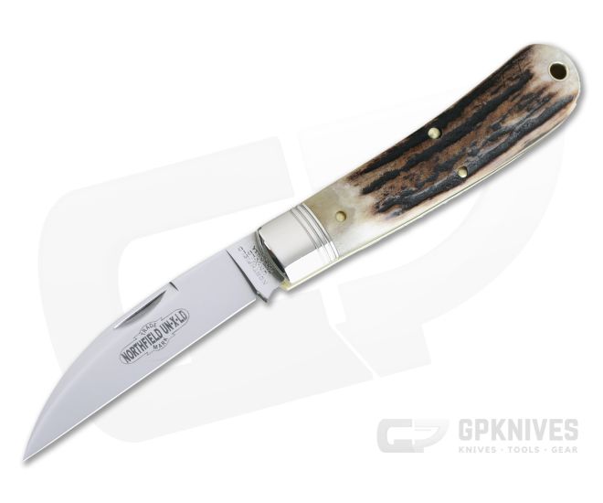 Northfield UN-X-LD #47 Viper Sambar Stag Slip Joint Knife 470120 - GEC-470120-SS-08