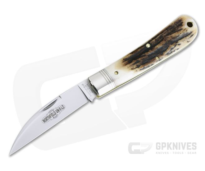 Northfield UN-X-LD #47 Viper Sambar Stag Slip Joint Knife 470120 - GEC-470120-SS-10