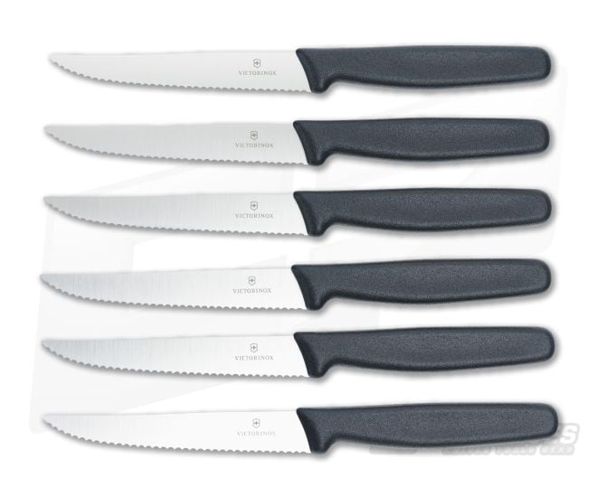 Victorinox 6-Piece Steak Knife Set Swiss Steel 6.7233.20-X2 - VN-6.7233.20-X2