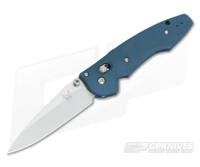 Benchmade 477-1 Large Emissary 3.5 Assisted Folder Aqua - BM-477-1