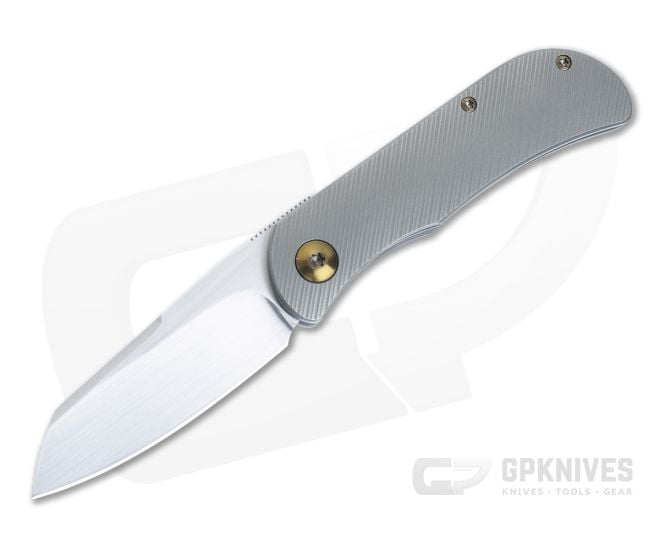 Burger Custom EXK CFL M390 Reverse Tanto Full Titanium Bronze Accents Front Flipper 4847 - CU-4847