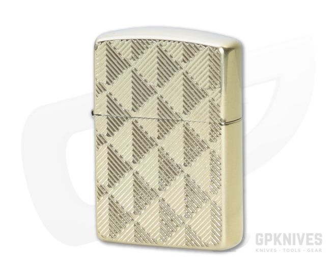 Zippo Windproof Lighter Armor Case Diamond Pattern Design 48570 - ZI-48570