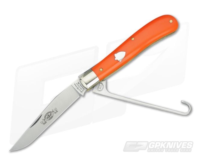 Great Eastern #48 Woodcock 1095 Bird Knife Orange Delrin - GEC-488214BHC-OD
