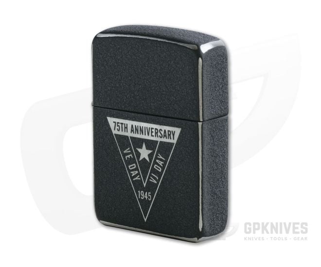 Zippo VE/VJ 75th Anniversary Collectible Windproof Lighter 49264 - ZI-49264