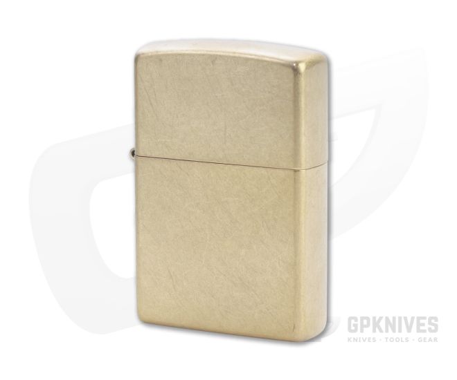 Zippo Windproof Lighter Regular Gold Dust Brass - ZI-207G