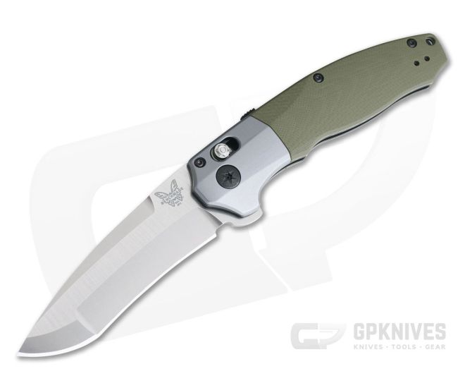 Benchmade 496 Vector Compound Ground Satin 20CV AXIS Assisted Flipper - BM-496