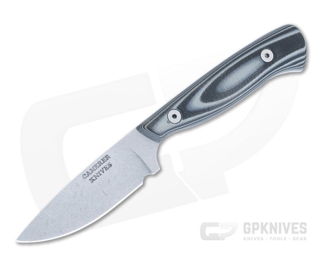 Camerer Knives Workman MidTech Fixed Blade Gray/Black G10 4987 - CU-4987