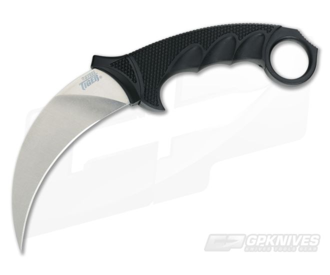 Cold Steel Steel Tiger Stonewashed Fixed Karambit 49KST - CS-49KST
