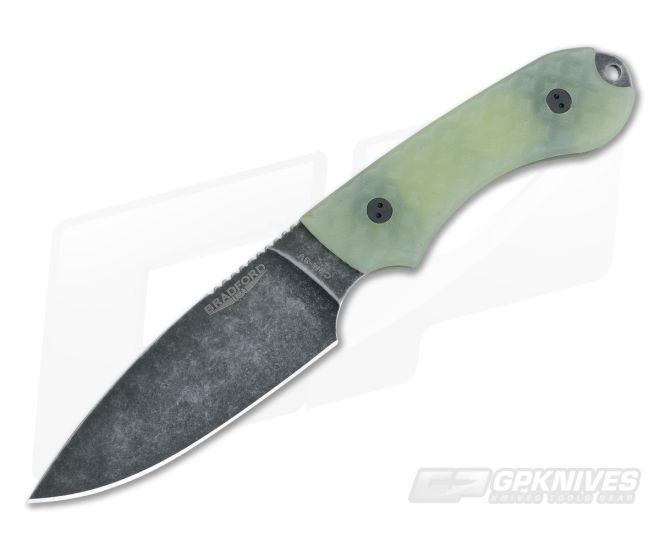 Bradford Knives Guardian4 PHT Flat Grind Ghost G10 Nimbus 3V - BK-4FH-007N-3V