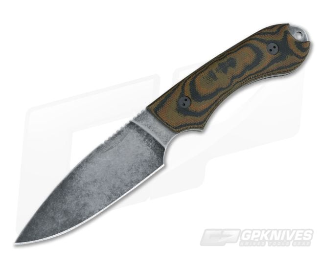 Bradford Knives Guardian4 PHT Flat Grind 3D Camo Micarta Nimbus 3V - BK-4FH-109N-3V