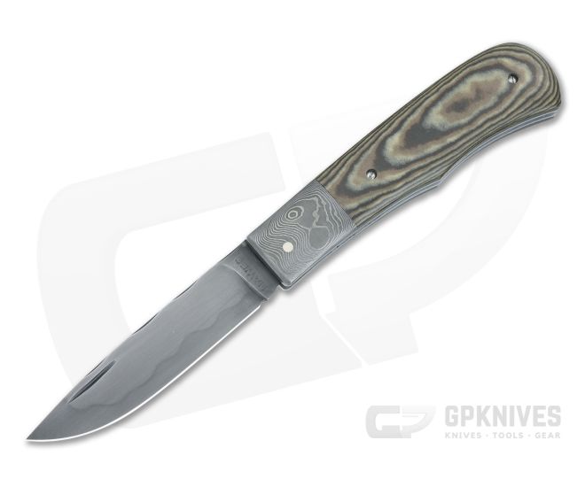 Chuck Hawes Custom Small Remington Trapper Richlite W2 Hamon - CU-5005