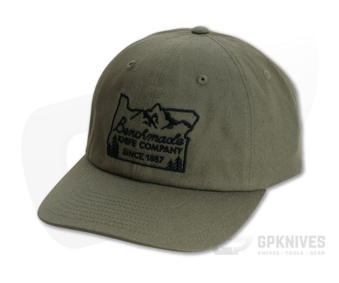 Benchmade State Pride Loden Green Adjustable Dad Hat 50065 - BM-50065