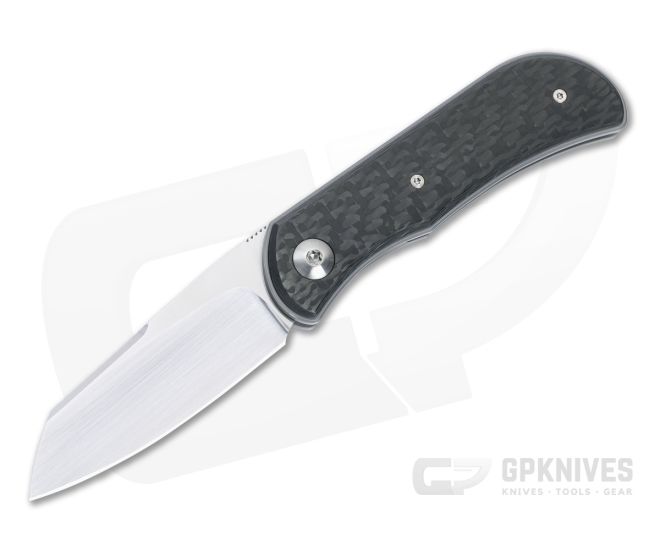 Trevor Burger Custom EXK Sheepsfoot Recessed 3K Twill Carbon Fiber - CU-5016