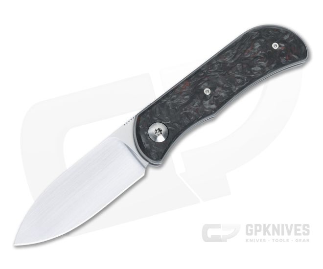 Trevor Burger Custom EXK Spearpoint Recessed Red Dark Matter Fatcarbon - CU-5022