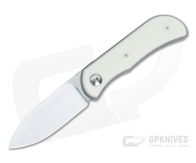 Trevor Burger Custom EXK Spearpoint Recessed Ivory White G10 - CU-5023
