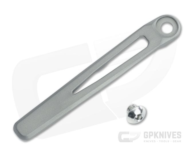 Chris Reeve MIM Pocket Clip Sebenza Glass Blasted - CRK-5051
